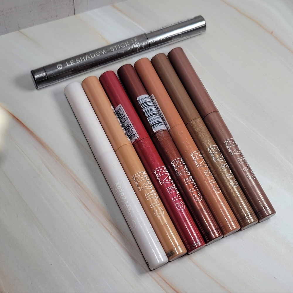 CoverGirl Clean Eye Color & L'Oréal Le Shadow Eyeshadow Stick Bundle NEW! - Picture 4 of 14